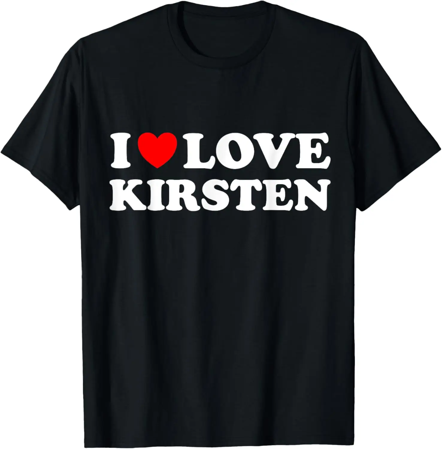 

Футболка I Love Kirsten
