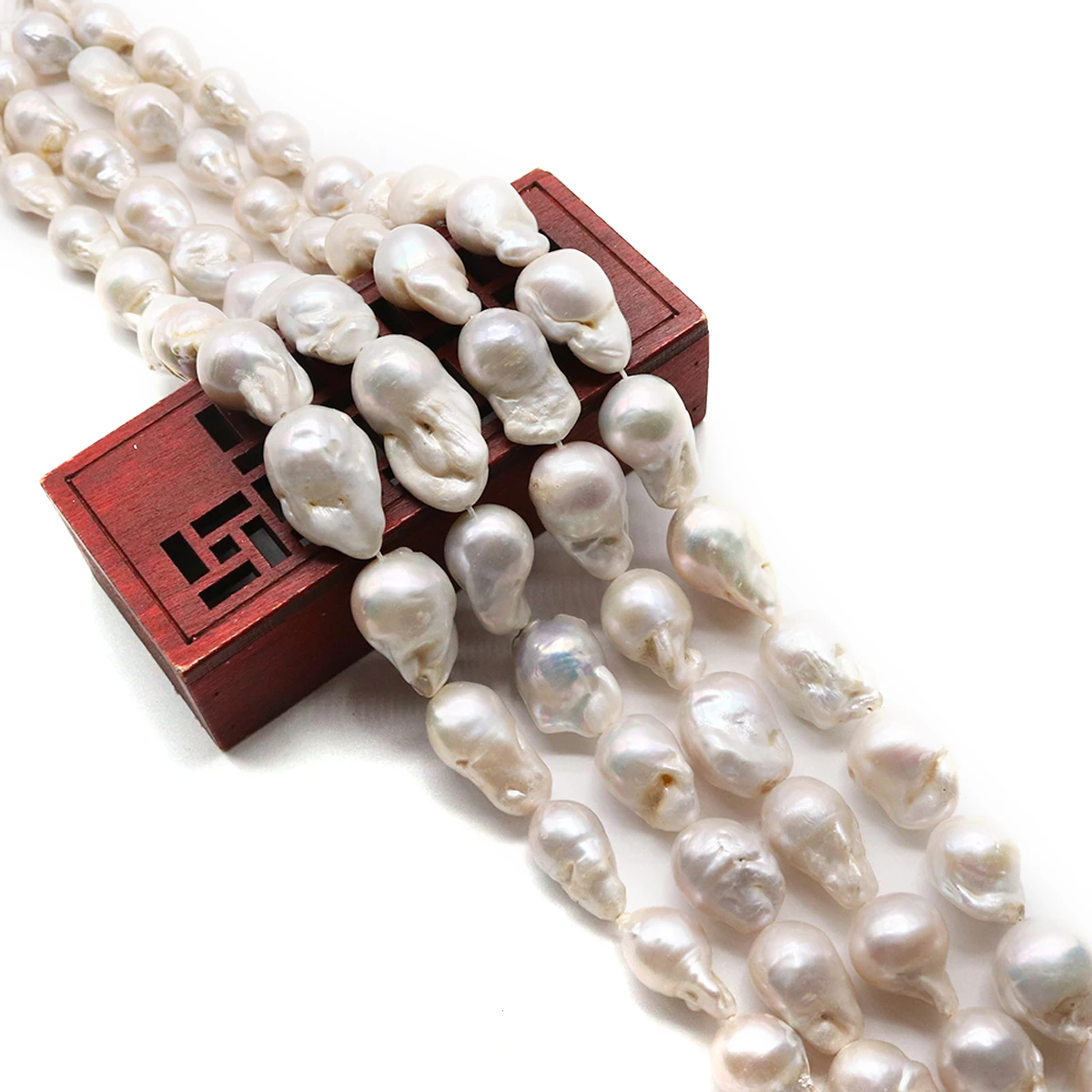 Natural Nuclear Cultured Pearls Irregular Loose Spaced Beaded Jewelry Making DIY Necklace Bracelet Accessories