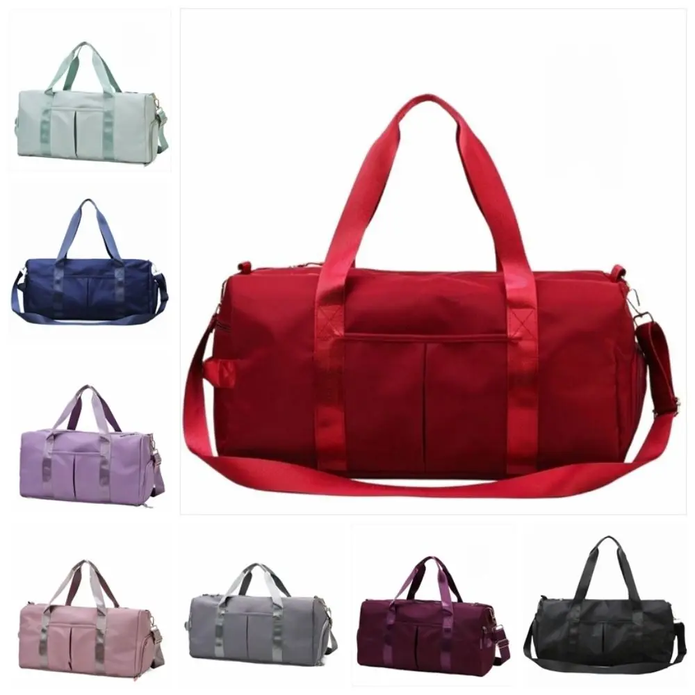 Oxford – sac de voyage pour bagages, sac de sport multifonctionnel en Nylon pour courtes Distance, multicouche, couleur unie, sac à bandoulière pour gymnastique, Fitness