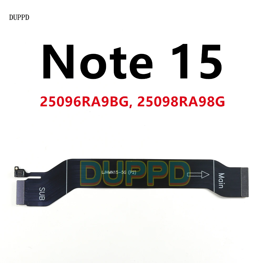 

Шлейф-коннектор материнской платы для Xiaomi Redmi Note 15 (для подключения материнской платы к LCD-дисплею)