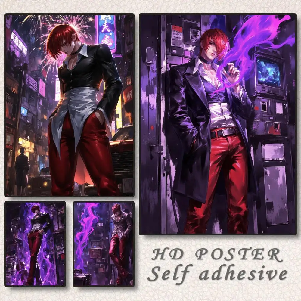 Game T-The King of Fighters Poster Wall Art Sticker Mural Photo Print Decorative Poster for Living Room Home Decor