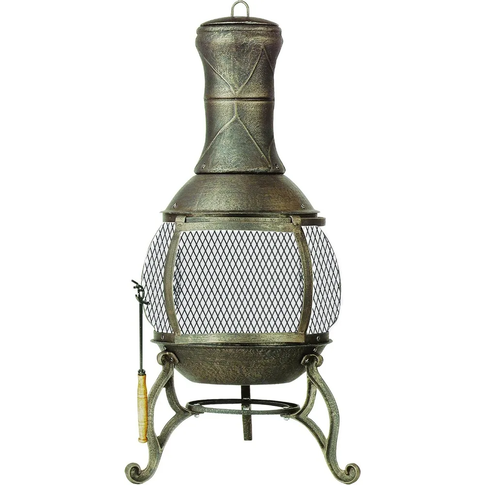 

Deckmate Corona 3 фута. Камин Chimenea из стали высокого наружного применения, модель 28063