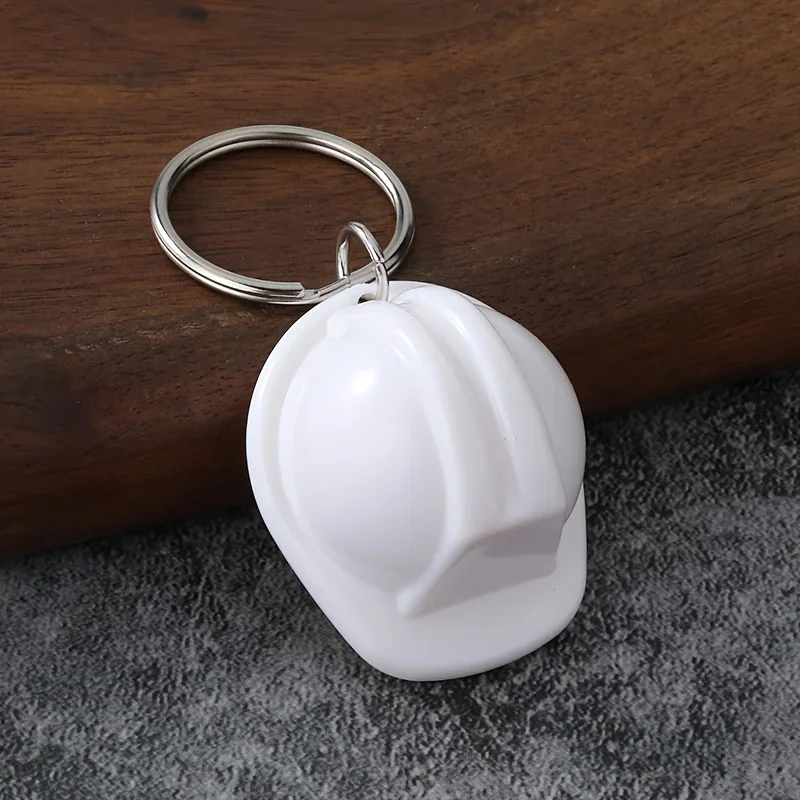 Plastic Mini Safety Pendant Keychain, Portable Key Ring, Versatile Promotion Gift Accessories