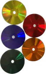 Wholesale 5 Discs Limited Multicolor Grade A 700 MB 52x Blank Black Printed CD-R Disc