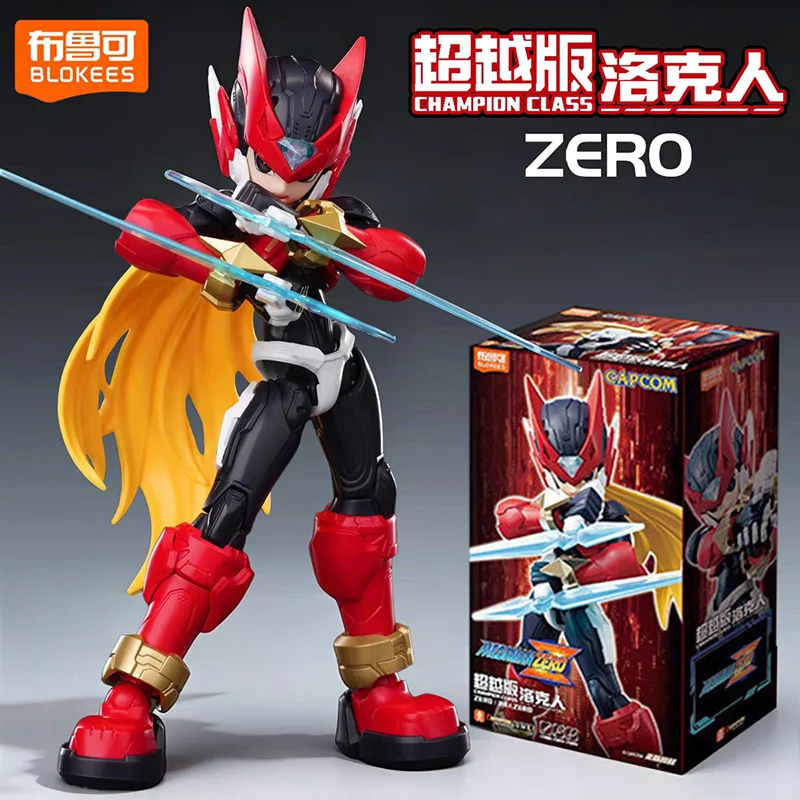 Blokees Zero Building Block Man Anime Character Movable Model Doll Splicing Model Kits Toy Ornaments Gift Assembled Toy