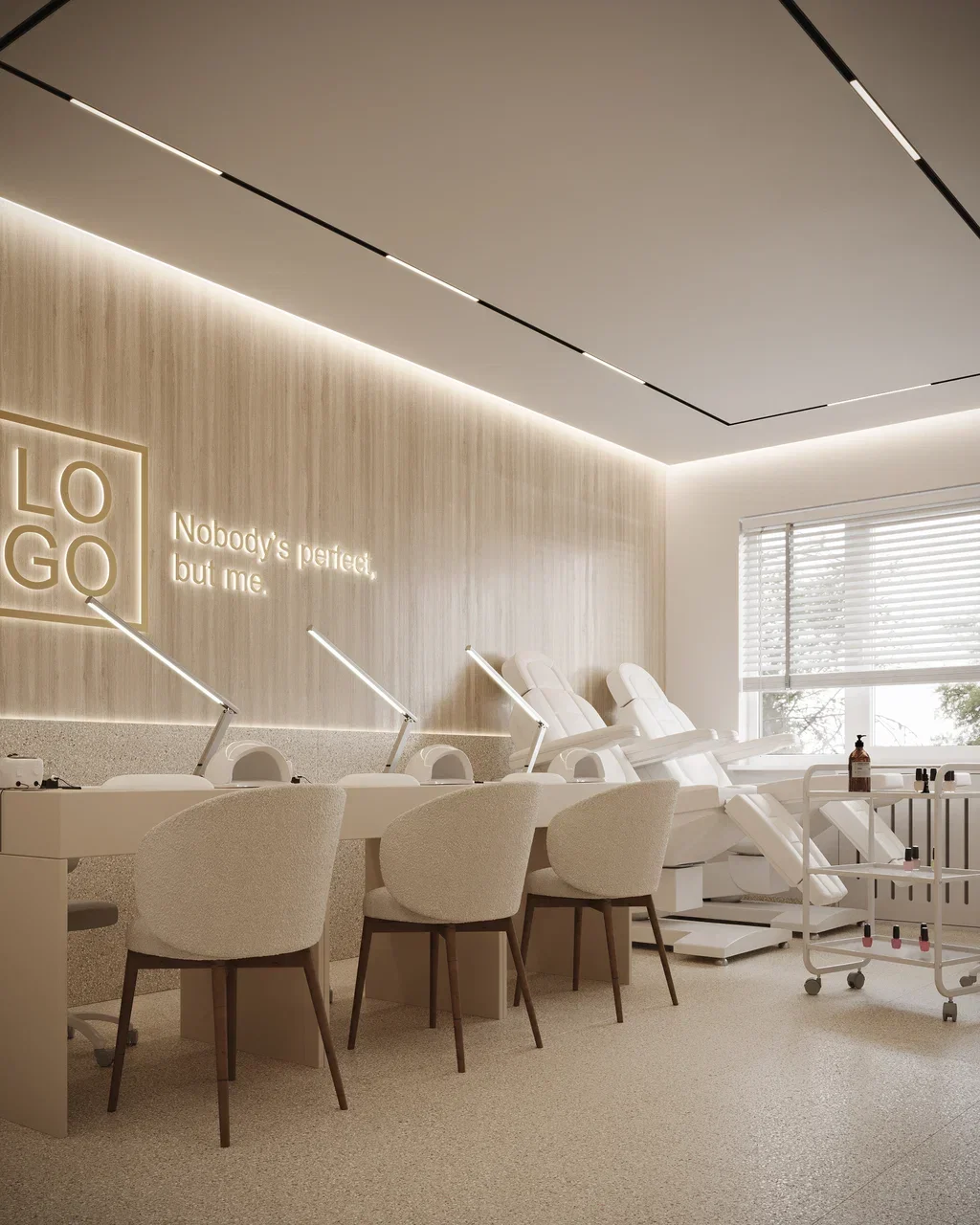 Beauty Salon Store Furniture N - Interior Design Nail Salon 评论和价格