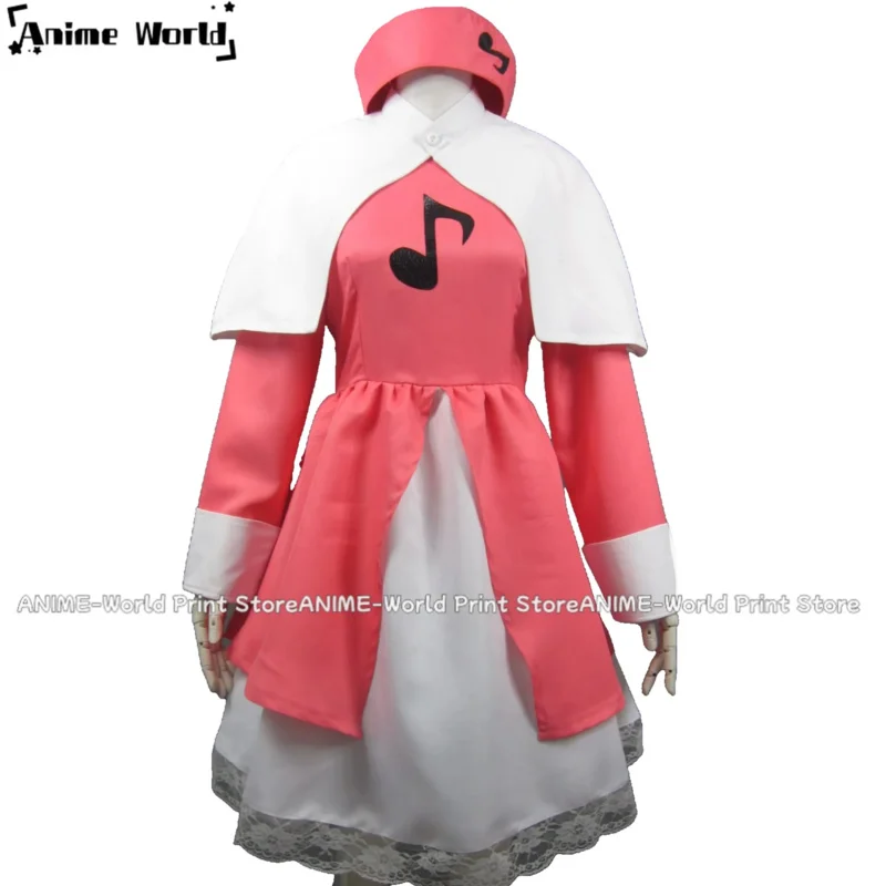 

New《Custom Size》Unisex Anime Cardcaptor Sakura Kinomoto Musical Note Cosplay Costumes Outfit Halloweenb;3's,6.e;