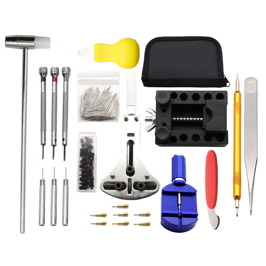 Repair watch kit, open watch back cover, remove watch strap, 108 ear pins image 2