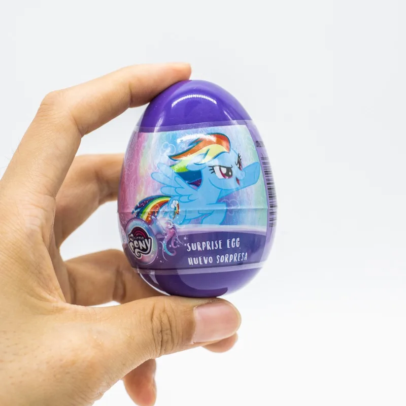 하스브로 마이 리틀 포니 만화 애니메이션 피규어, 레인보우 대시, 희귀 서프라이즈 에그 블라인드 박스, 장난감 수집 장식품, 정품