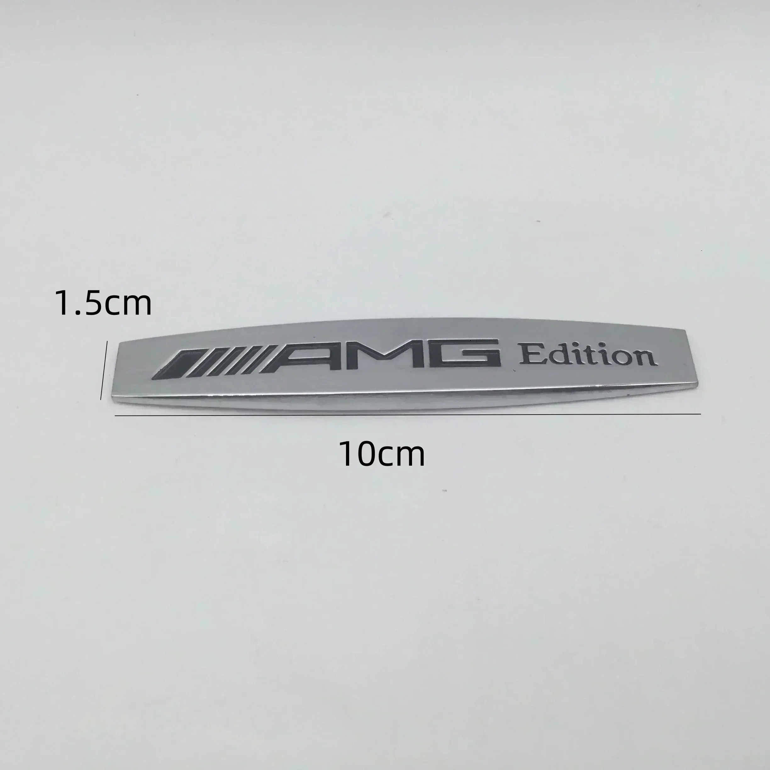 2pcs 3D metal for AMG Blue Efficiency Lorinser Avantgarde Car Fender side Emblem Badge Decal rear tail trunk Sticker styling