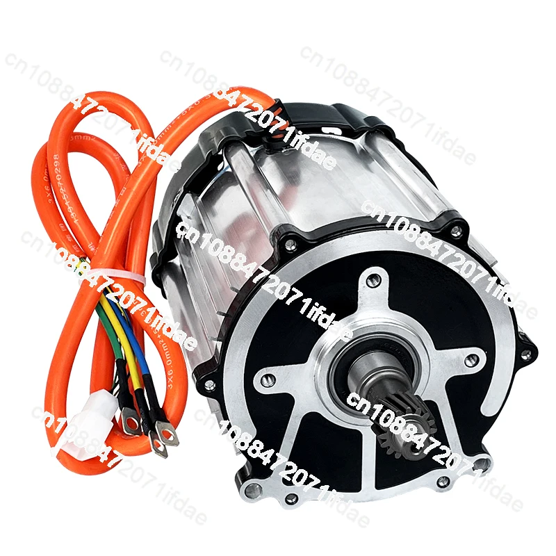 Electric tricycle motor 48v60v72v1800w high-speed DC brushless differential motor four-wheeler modification