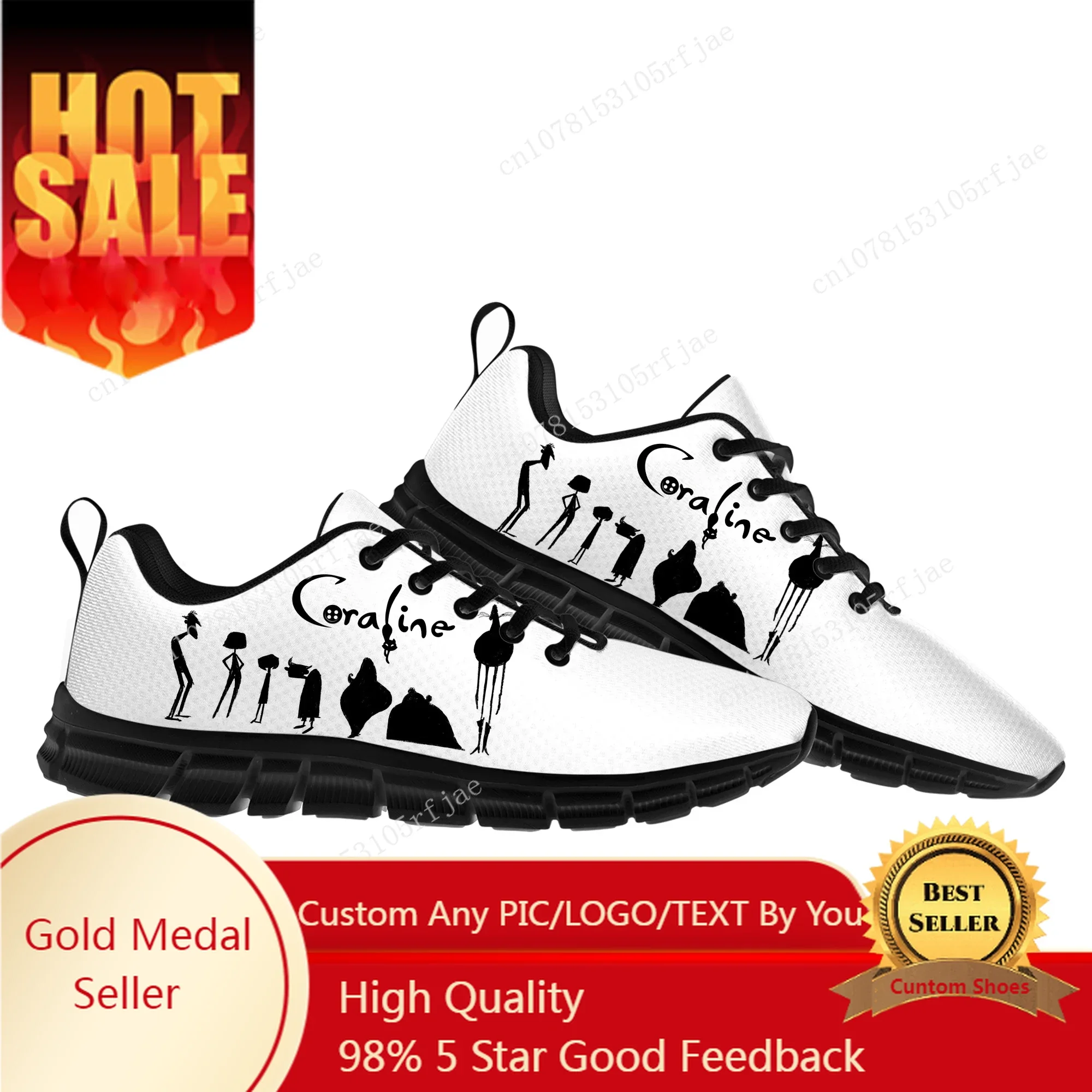 

Coraline The Secret Door Sports Shoes Mens Womens Teenager Children Custom Sneakers Sneaker Custom Built Shoes