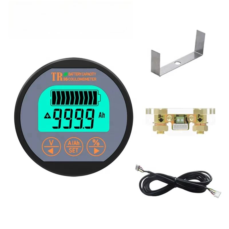 

Lithium Monitor Charge and Discharge Battery Capacity Level Indicator Tester TR16 80V100A