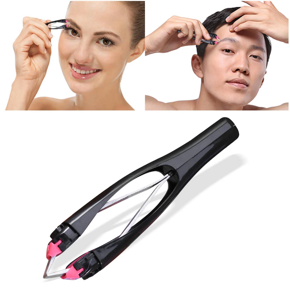 

Automatic Elastic Eyebrow Tweezer Lash Tweezers Precision Ear Travel Eyelash Curlers