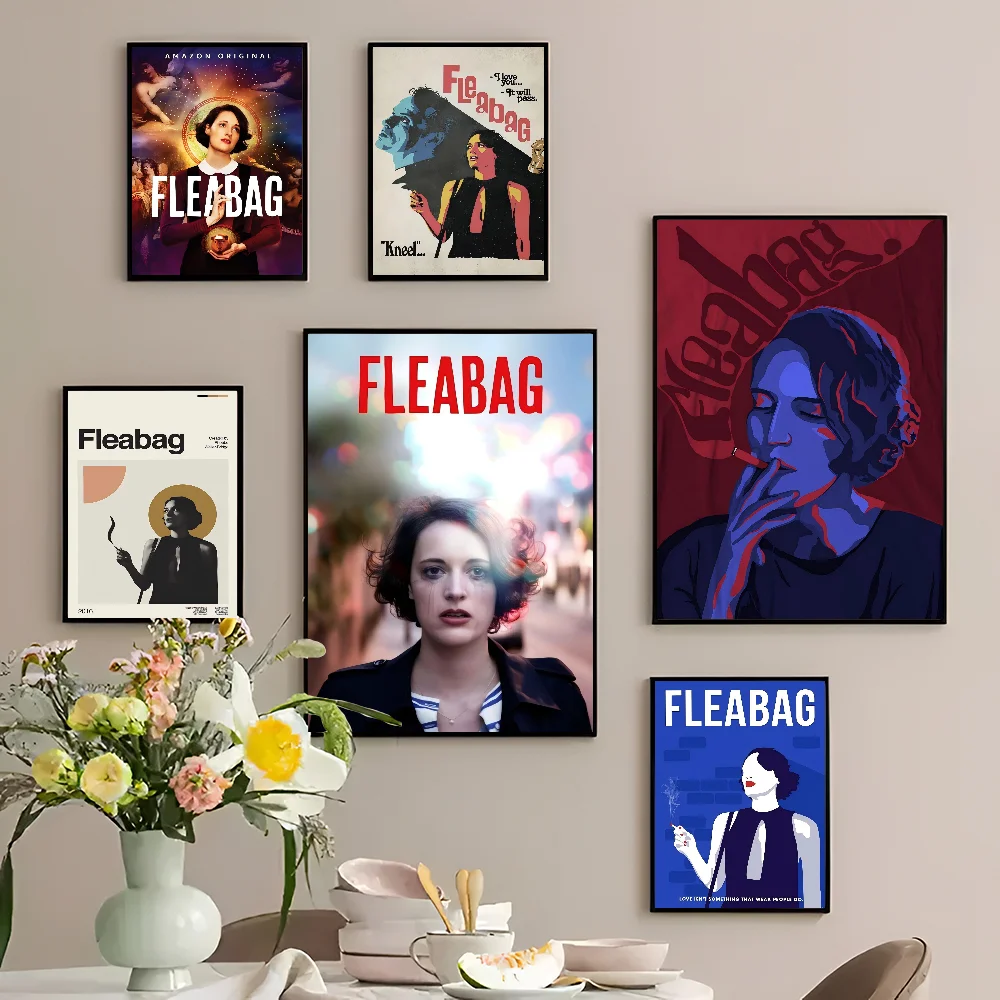 Classic Tv Show Fleabag  Good Quality Prints and Posters Vintage Room Bar Cafe Decor Home Decor