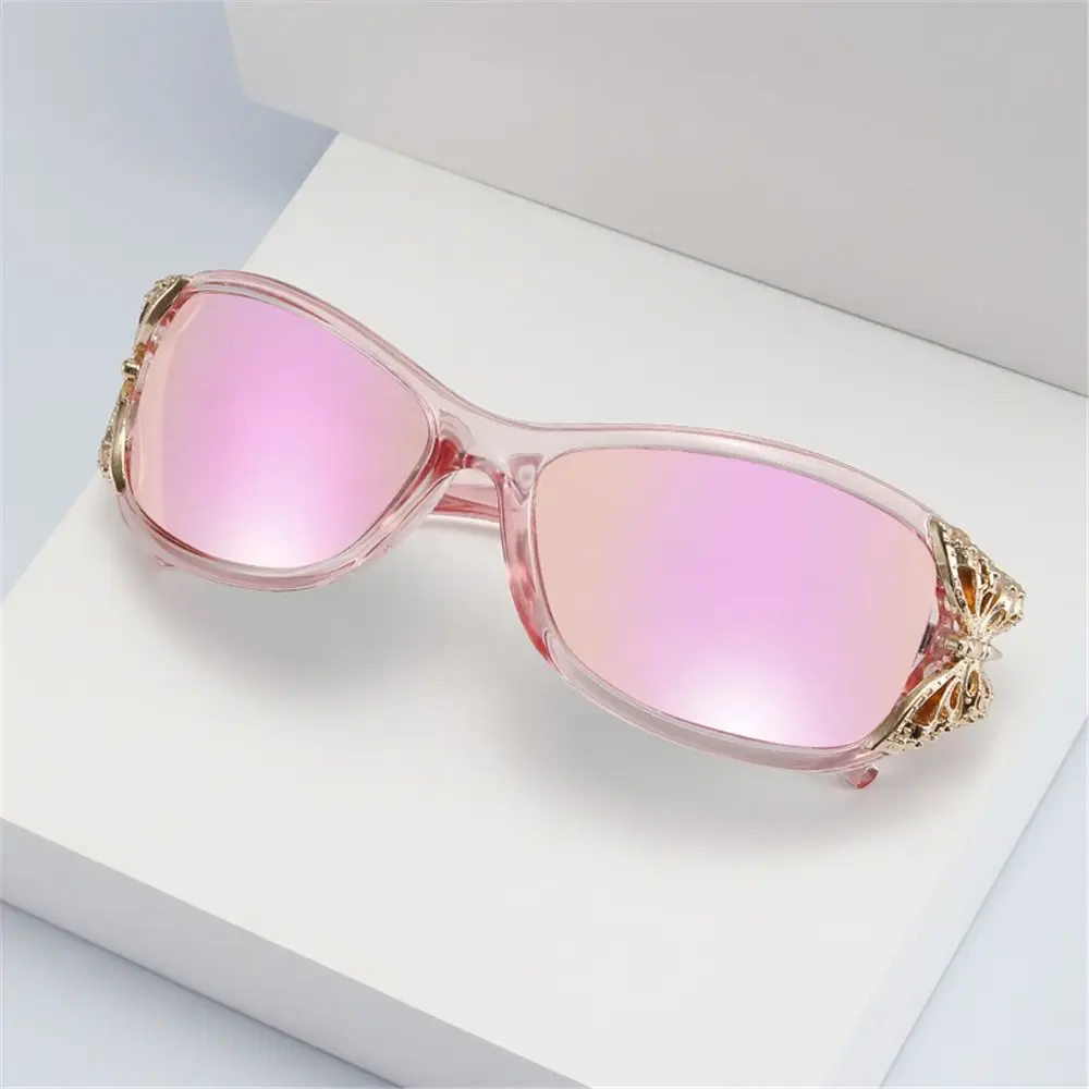 Vintage Wrap Around Polarized Sunglasses Butterfly Design UV400 Protection Sports Sun Glasses Y2K Shades for Driving Fishing