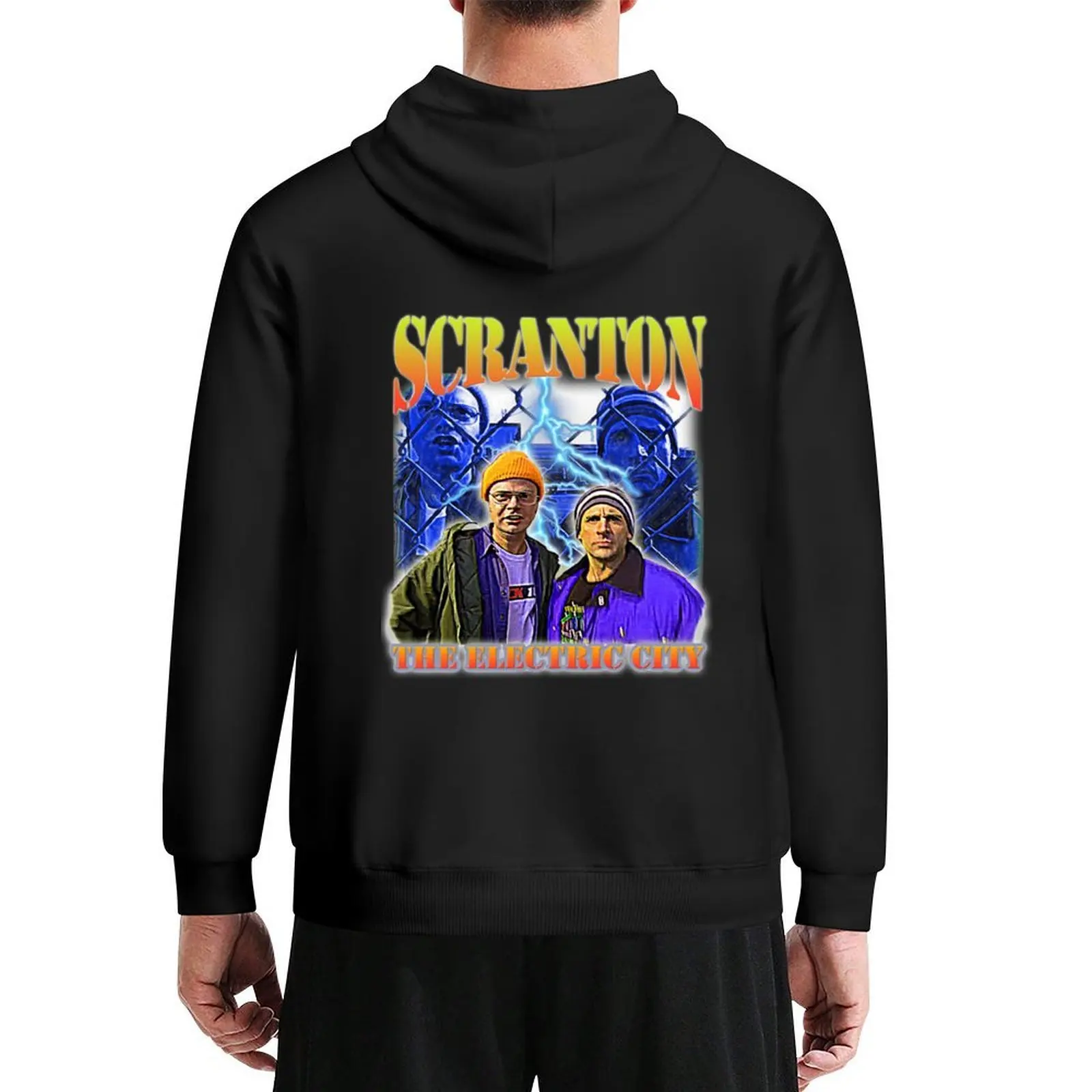 

Scranton The Electric City Hoodie men's sweat-shirt korean autumn clothes autumn men's clothing graphic hoodie