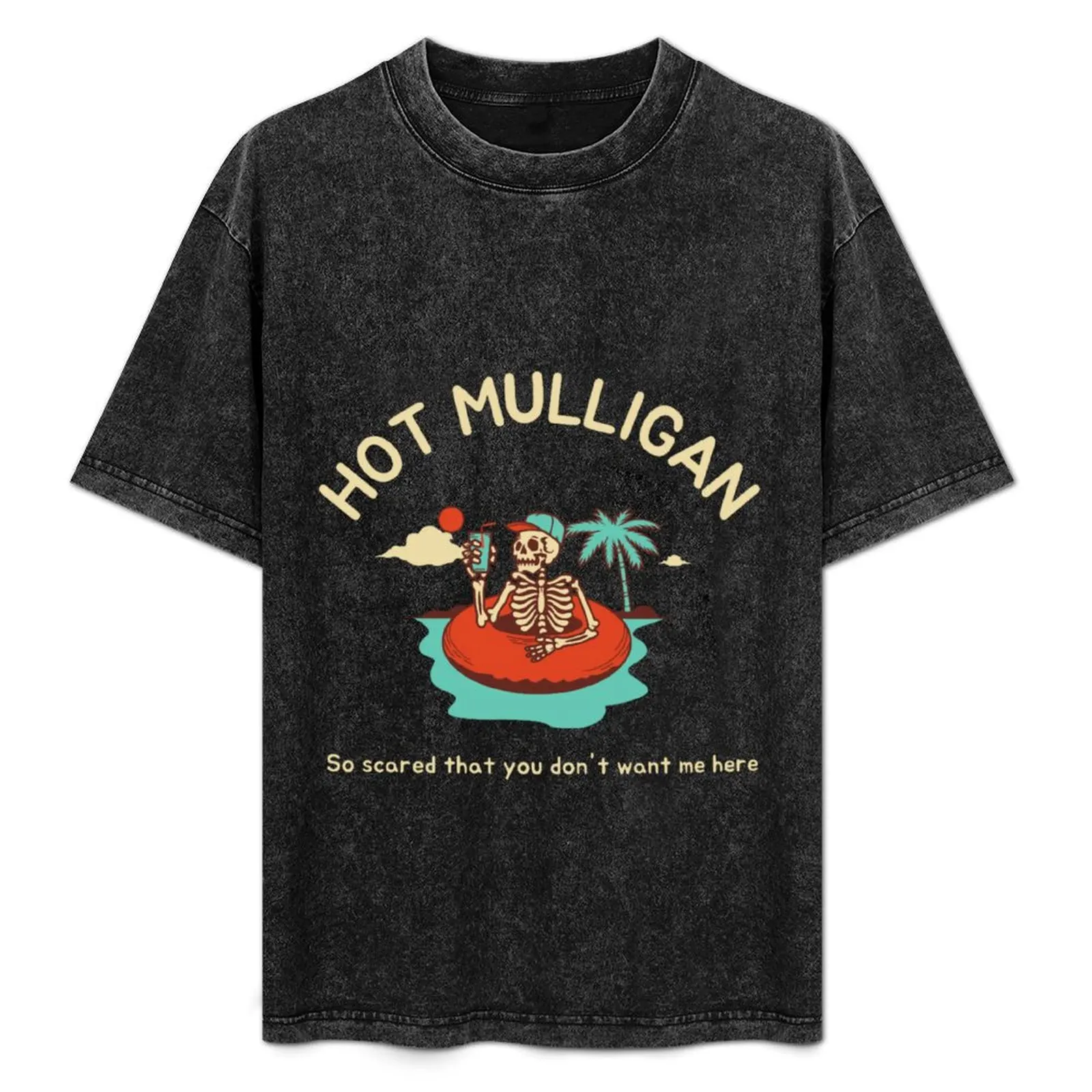 

HOT MULLIGAN BAND T-Shirt Plus Size Workout Short Sleeve Top