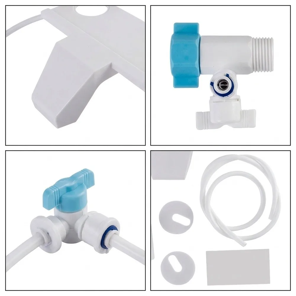 Toilet Bidet Attachment Featuring Fresh Water Spray Non-Electric Mechanism for Hygienic Cleaning and Hemorrhoid Comfort