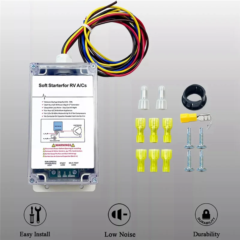 

Soft Start For RV Air Conditioner With A Small Generator RV A/C Starter Unit HASS-02, SSRV3TDC