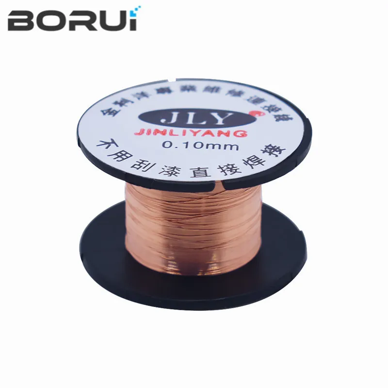 0.1mm PCB Link Wire Copper Soldering Wire Maintenance Jump Line PCB Welding Mobile Phone Computer Repair Tools