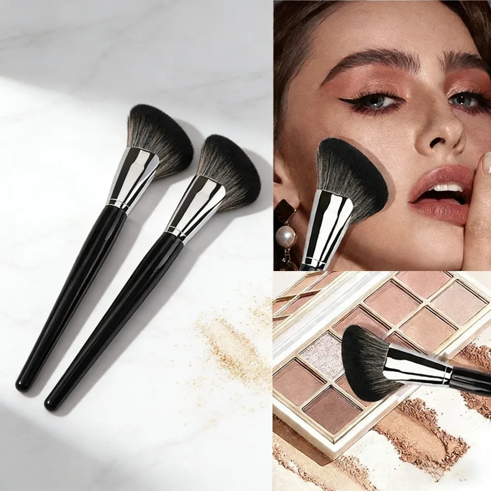 Premium Face Contour Brush with Scythe Shape for Perfect Angle Shadowing and Blending