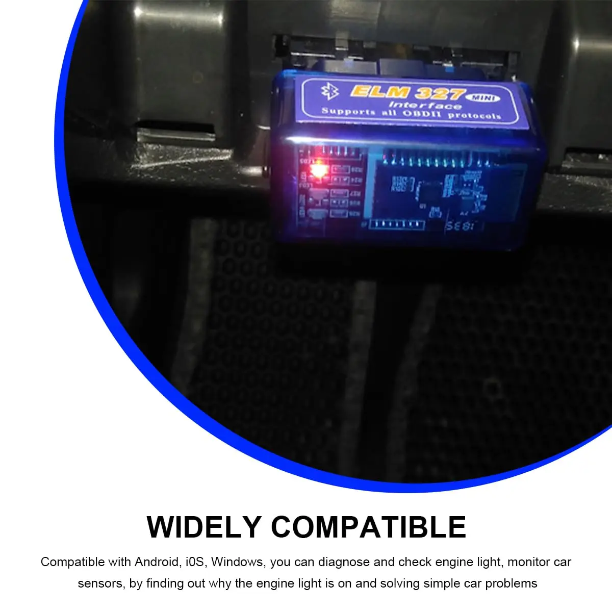 ELM327 obdii السيارات السيارات ماسح ضوئي تشخيصي سماعة لاسلكية تعمل بالبلوتوث أداة مسح الضوئي كاشف الفشل obd2 قارئ رمز خطأ المحرك