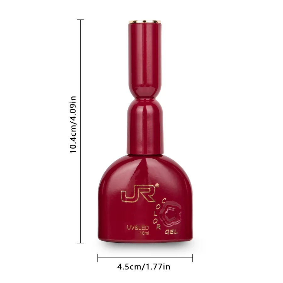 JR 18-częściowy zestaw żelowych lakierów do paznokci, popularny zestaw kolorowych lakierów żelowych, lakier żelowych Soak Off UV/LED, do zdobienia paznokci w salonie domowym, prezent festiwalowy