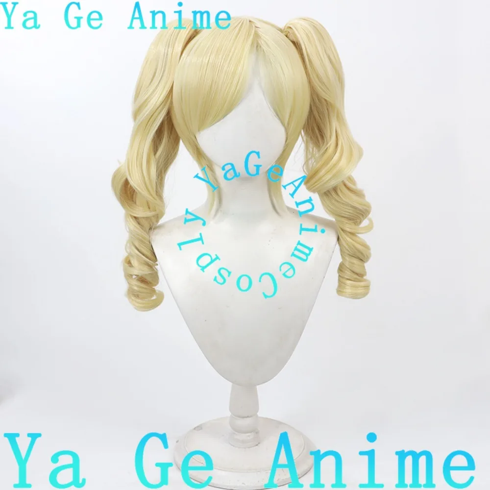 Ya Ge Identity V Stella Dumb Girl Cosplay perruque double queues Anime réalité spectacle jeu de rôle perruque utilisée pour les fêtes de danse Anime