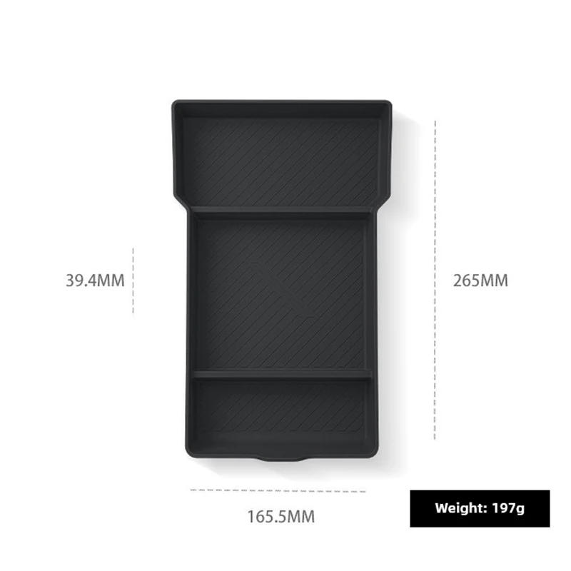 For Tesla New Model Y L Juniper 2026 Center Control Armrest Storage Organizer Box Sunglasses Phone Holder Tray YL Accessories image 6
