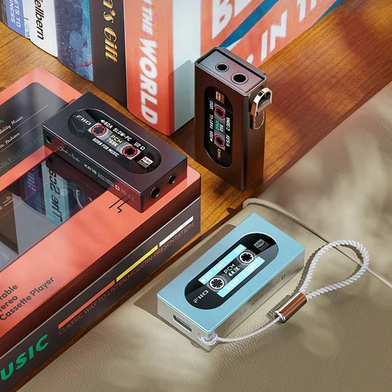 FiiO KA15 Портативный USB ЦАП Усилитель для наушников Dongle Настольный режим Hi-Res Audio двойные чипы CS43198 PCM768 DSD256 3,5 мм 4,4 мм