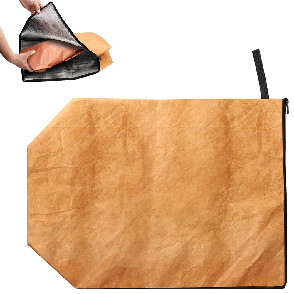 

BBQ Blanket for Resting Meat Insulated Meat Resting Bag with Wide Mouth BBQ Resting Blanket for Large Brisket/Beef/Turkey