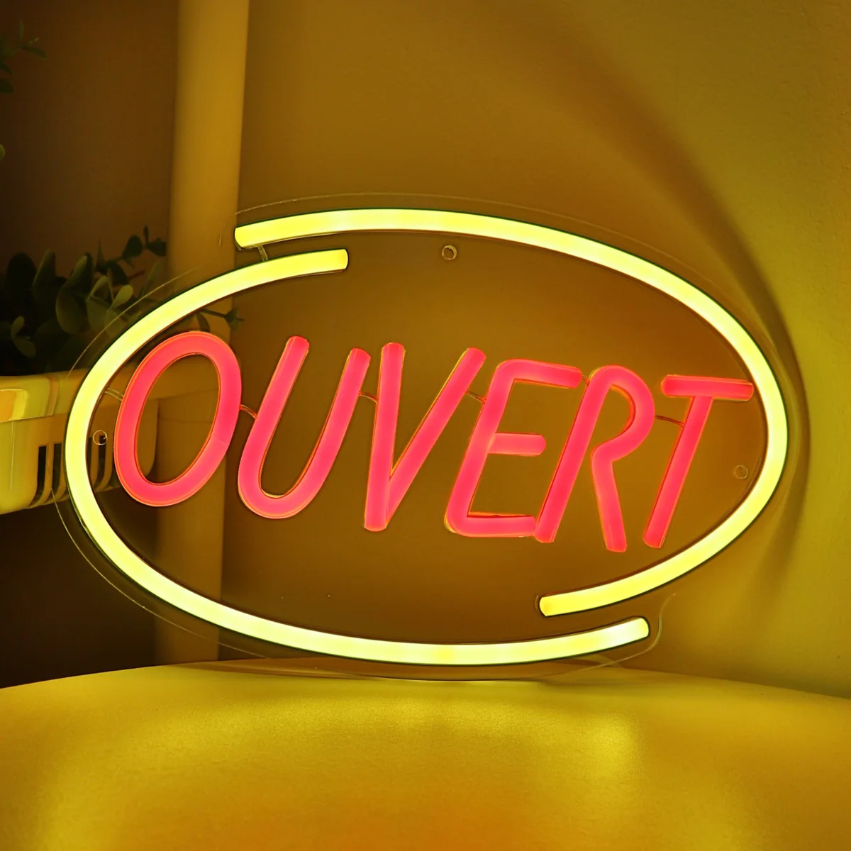 Imagem -04 - Outdoor Led Wall Neon Sign Light Night Light Festa Quarto Pub Clube Galeria Decoração do Estúdio 11.1 x 7.05 1pc