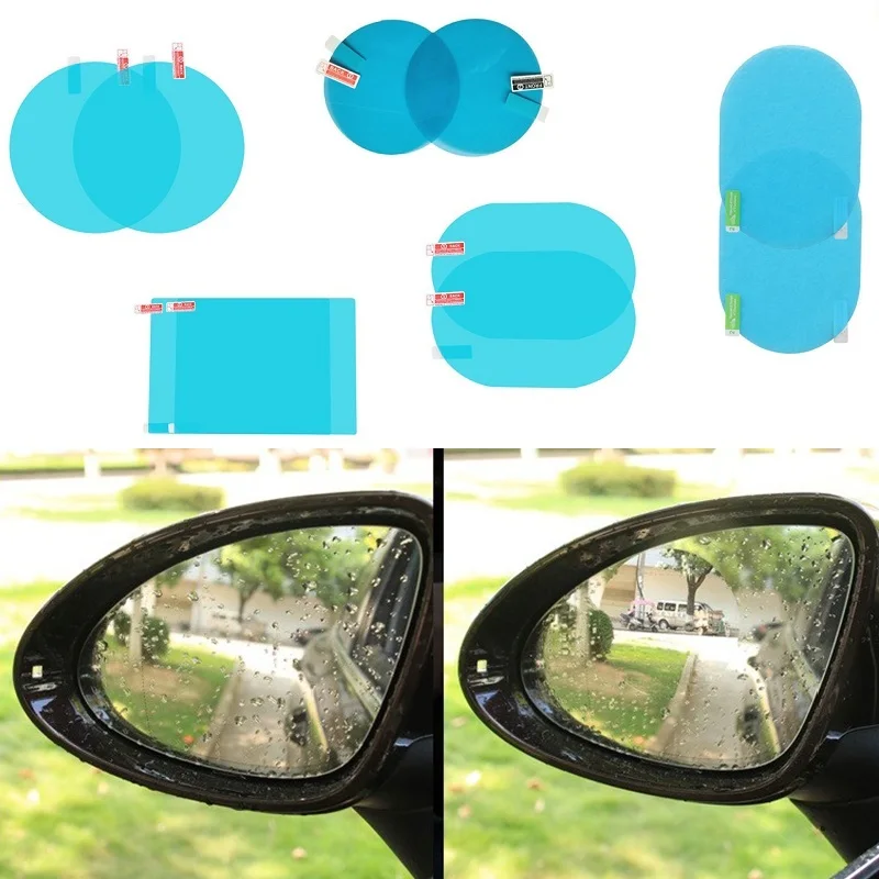 

Car Rearview Mirror Protective Film Side Windows Sticker Anti Fog Rainproof Waterproof Mirror Film Car Modification Accessories