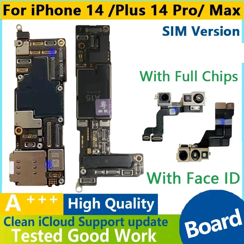 iPhone 14 Plus/14 Pro Max用100%テスト済みマザーボード、ロック解除