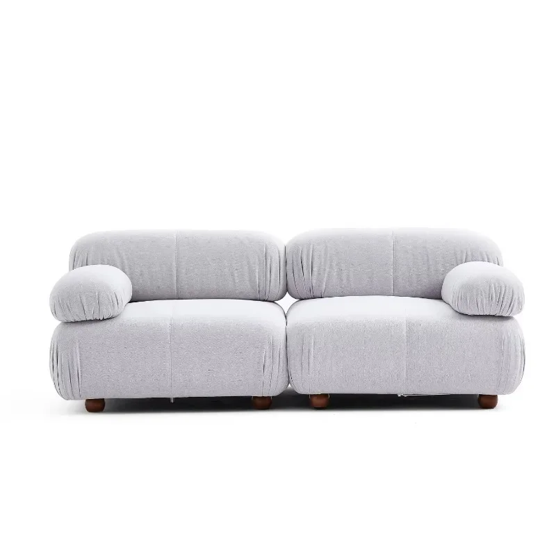 Customized fabric sofa simple l-shaped modular sofa multi-purpose living room sofa