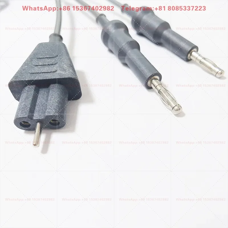 Single stage bipolar electrocoagulation wire hook clamp connection wire