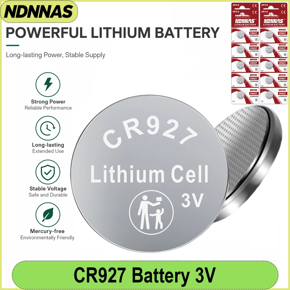 CR927 CR 927 DL927 BR927 LM927 ECR927 5011LC KCL927 CR927-1W 3V Lithium Coin Cell 2-10Pcs Batteries for Watch Car Remote Clock T
