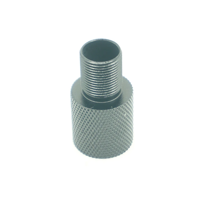 1-2x20 and 1-2X28 Right Thread Converter Aluminum Outer Diameter 19mm Male and Female Thread Adapters