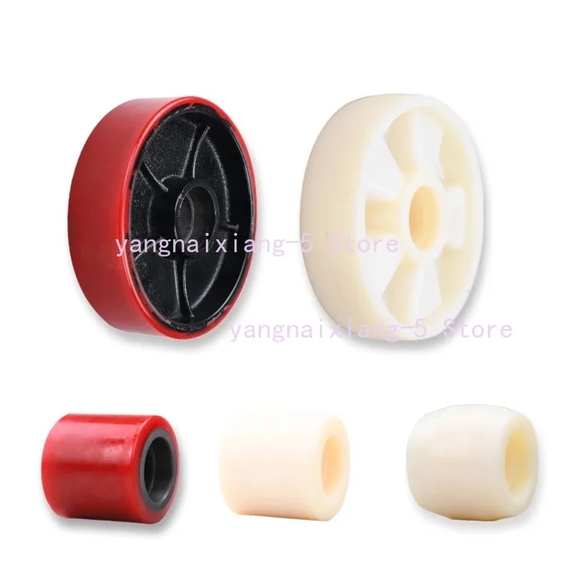 Forklift Wheel Manual Truck Accessories Iron Core Polyurethane PU Wheel Hydraulic Truck Nylon Wheel