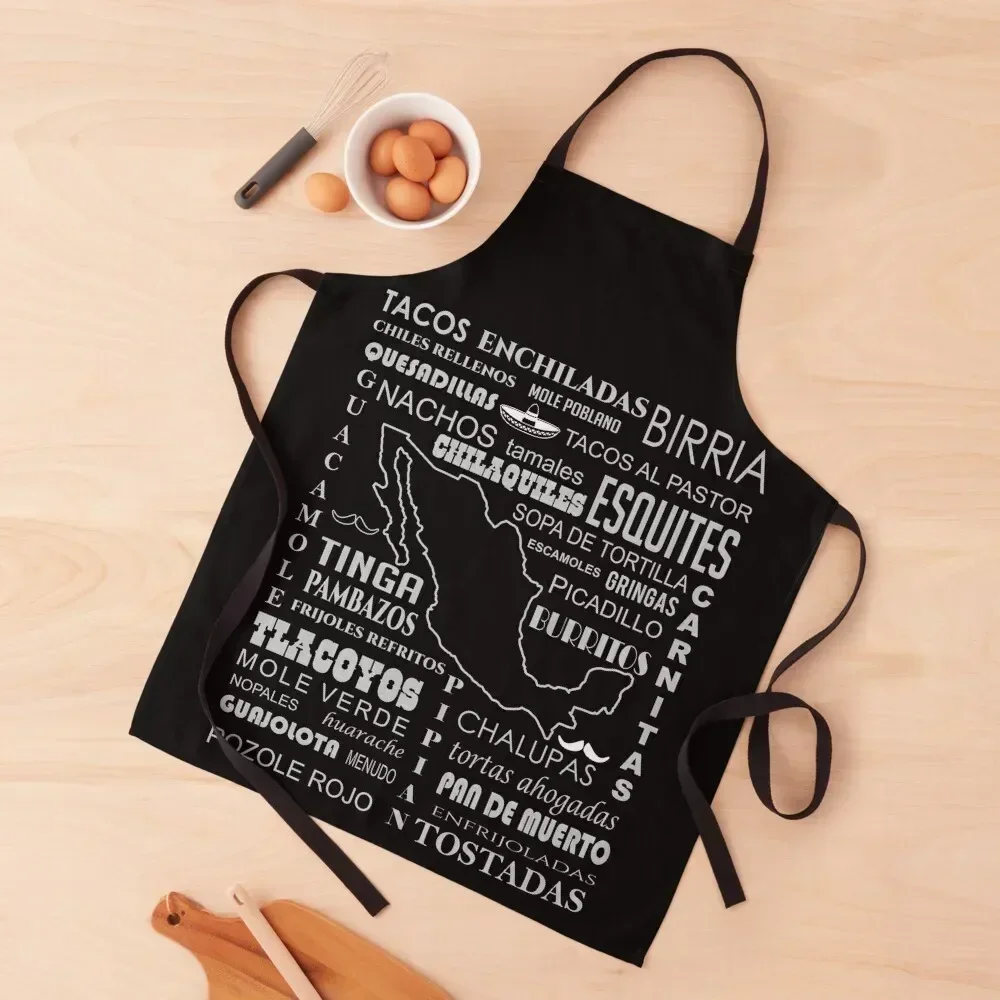 mexican foodies & flavors Apron For Cosmetologist Funny carpenter Apron