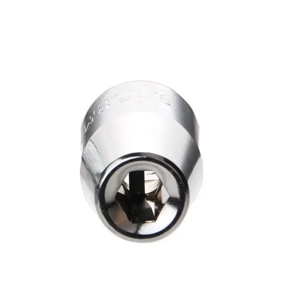 1PC 1/4" 3/8" Socket Adapter Square Hole To Hex Bit Holder Converter Universal Socket Multitools Wrench Tool