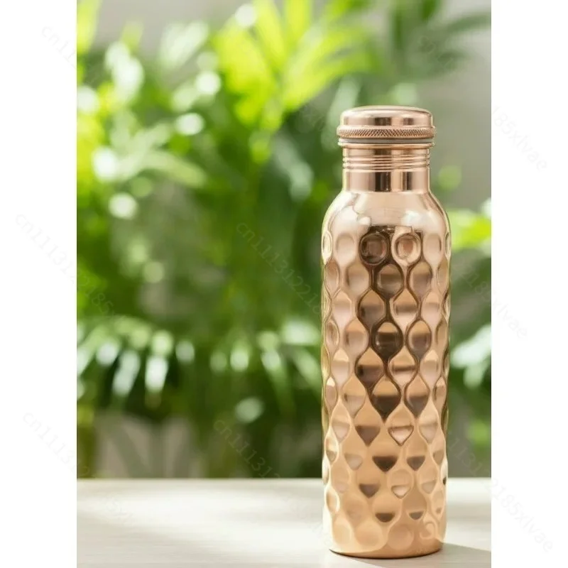 Leakproof‑Traditional‑Metal‑Canteen‑Pure‑Copper‑Handmade‑Water‑Bottle‑For‑Daily‑Yoga‑Outdoor‑Sports‑Outdoor‑Lifestyle‑Spare