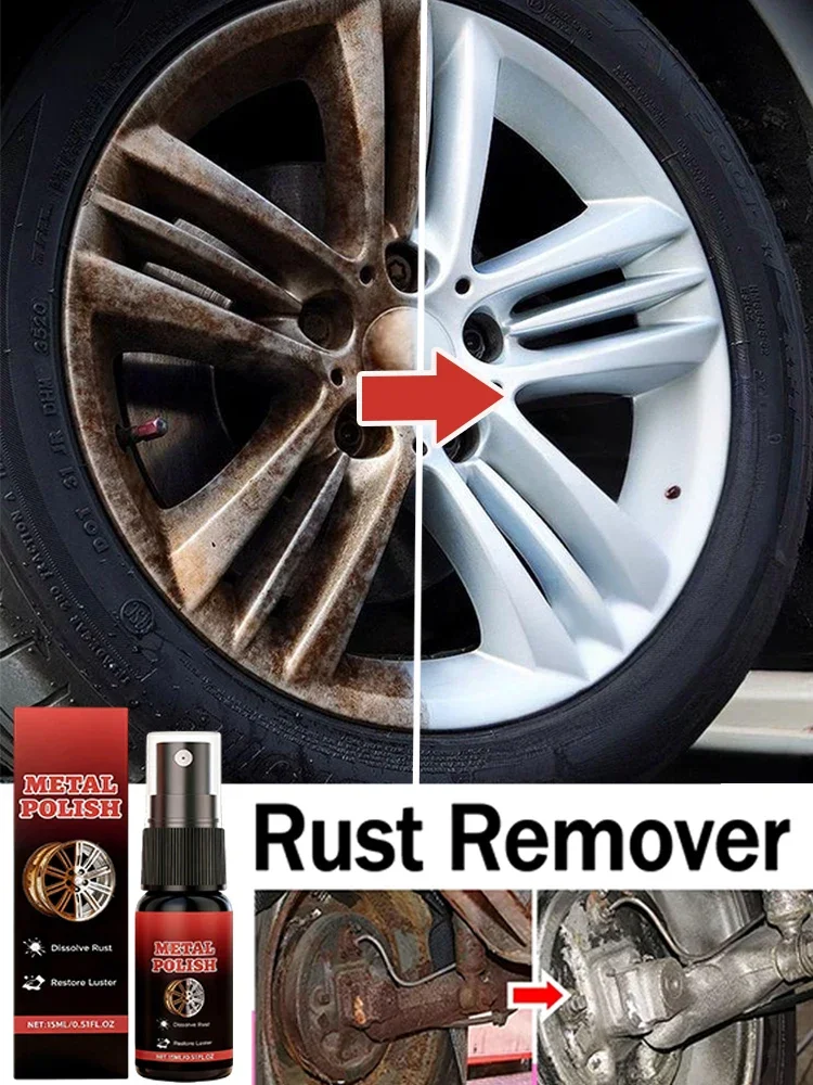 Automobile Rust Remover Long-lasting Rust Prevention Solution Suitable For All Vehicle Models Used On Any Part