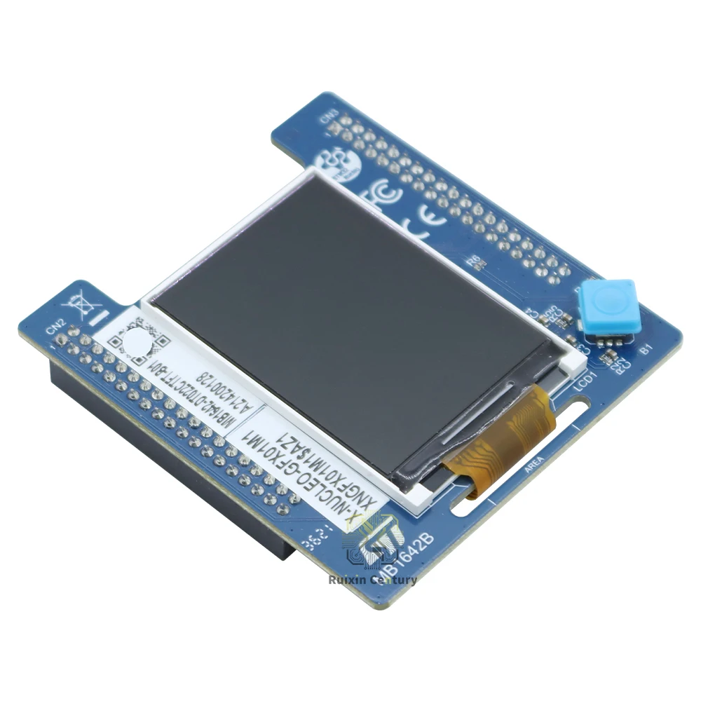 scheda-st-x-nucleo-gfx01m1-con-display-spi-da-22-pollici-qvga-tft-memoria-flash-nor-da-64-mbit-espansione-stm32-nucleo