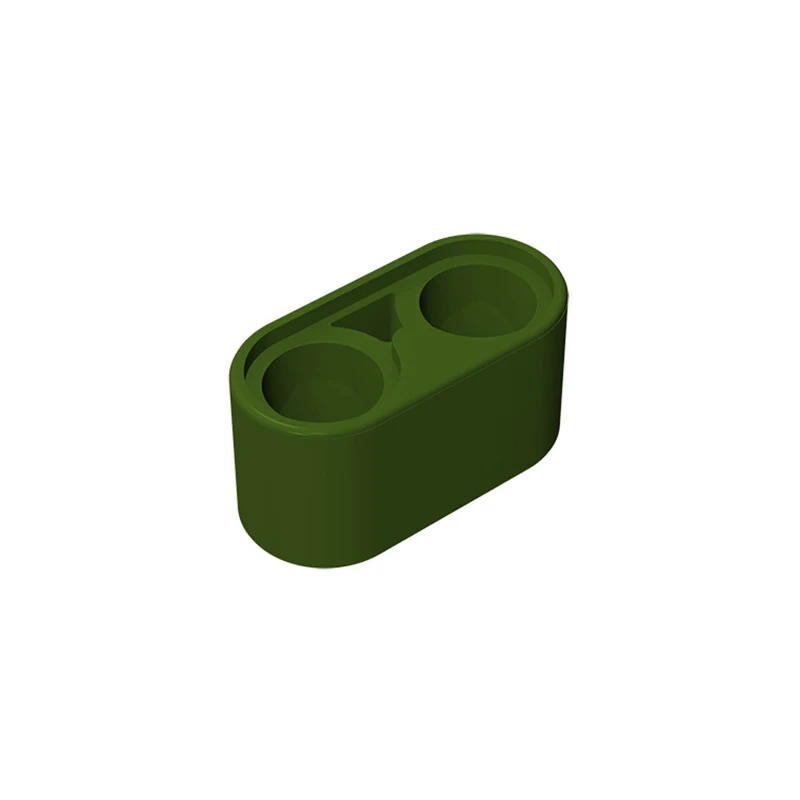 Gobricks 10Pcs Moc Onderdelen 43857 High-Tech Beam 1X2 Dikke Liftarm Compatibel Bricks Diy Bouwstenen deeltje Speelgoed Gift