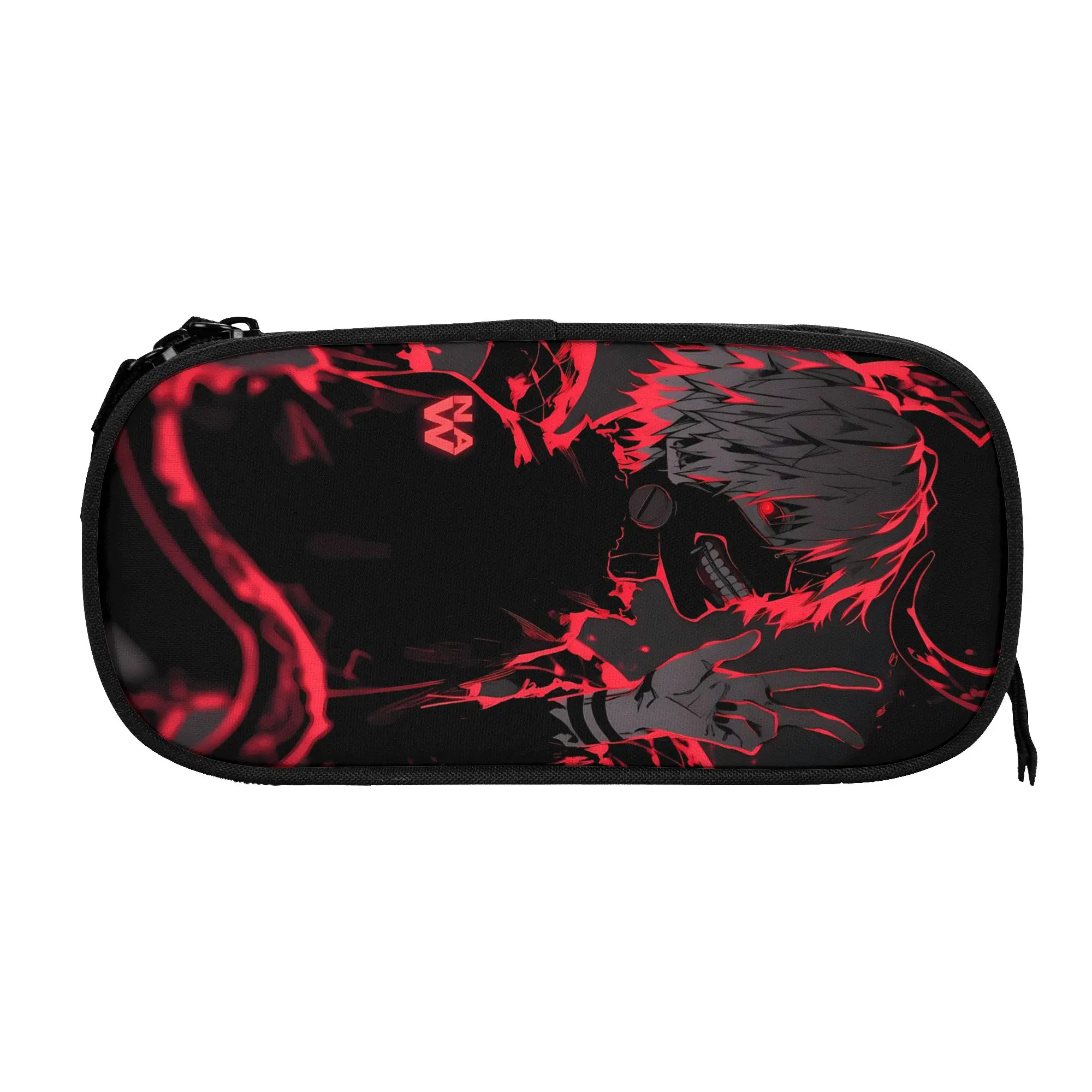 Custom Halloween Tokyo Ghoul Kaneki Large Capacity Bags for Child  School Pencil Bag for Boys Gilrs Kids