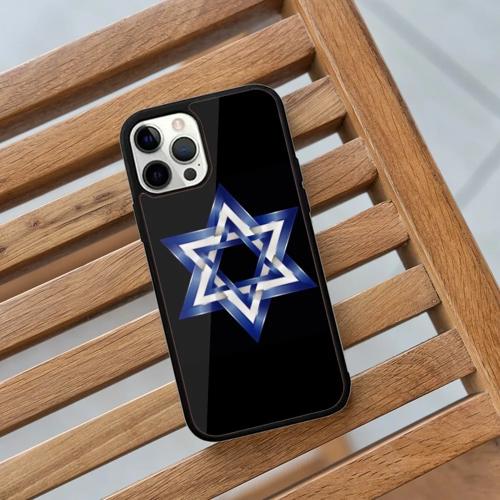 David Jewish Star Symbol Phone Case For iPhone 16,15,14,13,12,11,Plus,Pro,Max,Mini Magsafe Magnetic Wireless Charging