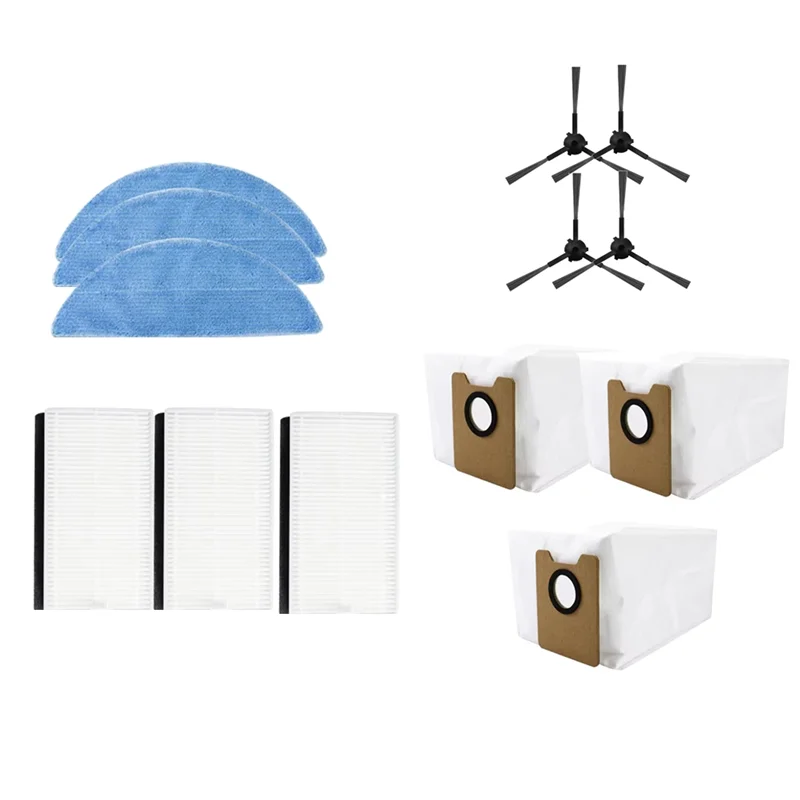 9M-For Ecovacs Yeedi Y1 Plus مكنسة كهربائية روبوتية ذاتية التفريغ ملحقات المكنسة الأساسية استبدال أجزاء الأنظف