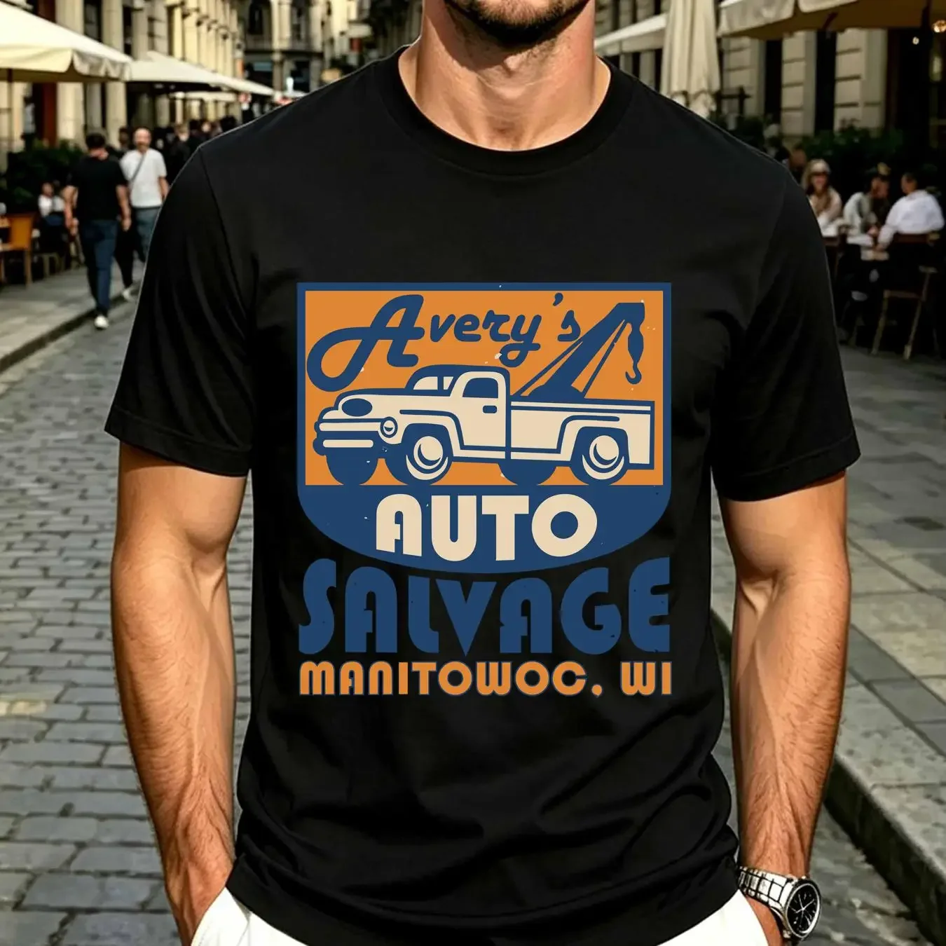 washed T Shirt AVERY'S AUTO Salvage Manitowoc Wisconsin tv free Steven avery Brendan Dassey Making a Murderer many colors adult